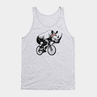 Cycling Rhino Tank Top